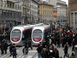 Inaugurada la primera l�nea del tranv�a de Florencia