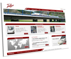 Talgo cambia su p�gina web 