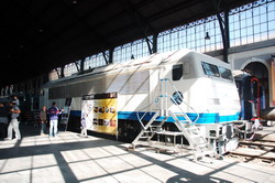 El Museo del Ferrocarril acoge al Gato Monts