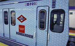 Metro de Madrid aprueba la operacin comercial del CBTC de Bombardier en los trenes de su serie 8400