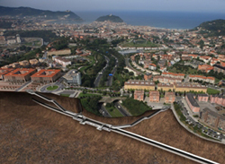 Calado el tnel ferroviario entre los barrios donostiarras de Loyola y Herrera