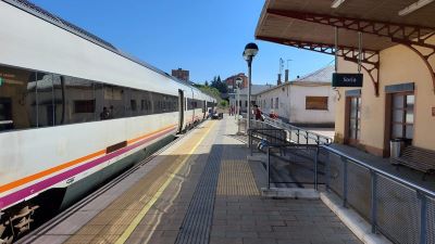 Mejora del trazado y renovación de la señalización de la línea Torralba-Soria  