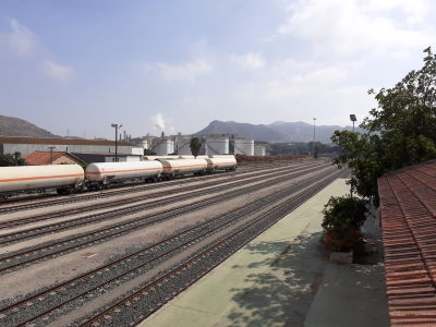 La dársena de Escombreras, en Murcia, se conectará con la red ferroviaria