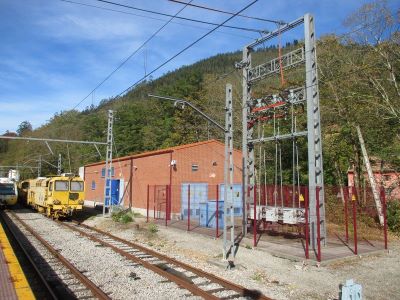 Nueva subestación eléctrica en Requejada, en la red de ancho métrico en Cantabria