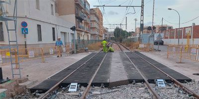 Finalizan obras de renovación de vía de las Líneas 1 y 3 de Metrovalencia