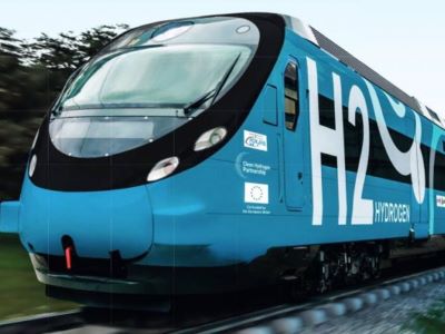 Demostración del tren español con el sistema de tracción híbrido de hidrógeno