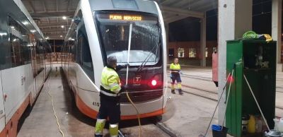 FGV licita los servicios de limpieza del Tram de Alicante por importe de 3 millones de euros 