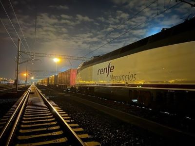 El tren con seiscientas toneladas de maíz de Ucrania llega a Can Tunis