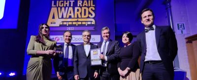 Metro de Sevilla recibe dos galardones en los Global Light Rail Awards 2022