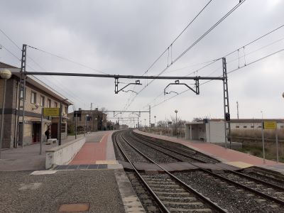 Adif aumentará la accesibilidad de la Estación de Gallur, en Zaragoza
