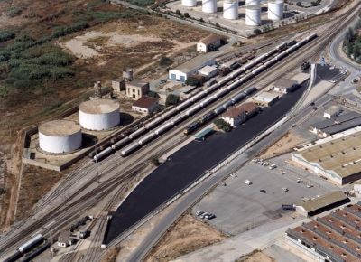 Mejoras en la conexión entre la terminal de mercancías y la dársena de Escombreras, en Cartagena