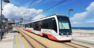 Tram de Alicante superó los 58.000 usuarios procedentes del AVe Madrid-Alicante en 2022