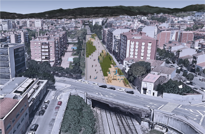 Primer proyecto para la integración de la red ferroviaria en Granollers