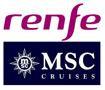 Acuerdo de Renfe y MSC Cruceros para viajes entre Madrid y Valencia