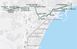 Comienzan los trabajos en la L�nea 1 del Metro de M�laga