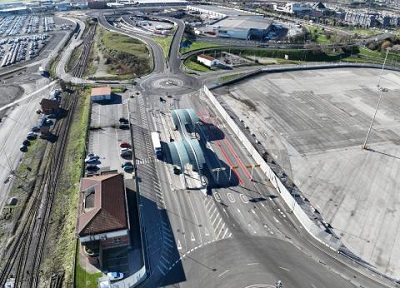 El puerto de Santander adjudica el nuevo cerramiento entre el control de Raos y el acceso ferroviario
