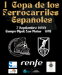 Mañana se disputa la primera Copa de los Ferrocarriles Españoles de fútbol