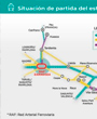 Estudio de un nuevo itinerario de mercancas entre el tramo Pau-Canfranc y el Corredor Mediterrneo 