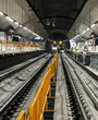 Avanza la renovacin de la superestructura de va de la lnea 6 de metro de Madrid