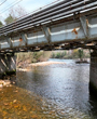 Inversin de 1,9 millones para reforzar el puente metlico sobre el ro Trubia en Oviedo