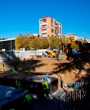Metro de Madrid avanza en las obras de renovacin de la estacin de Bernabu