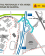 El Ministerio de Transportes conecta el Camino Natural Va Verde del Noroeste con un nuevo carril bici y peatonal en Murcia