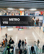 Metro de Barcelona estrena cuatro nuevas pantallas publicitarias de gran formato