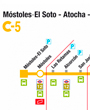 La C-5 tendr� salida y llegada en Atocha hasta las 10.00 horas durante los pr�ximos cuatro fines de semana