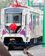 Inaugurado el nuevo tren ligero El Ajolote en Ciudad de M�xico
