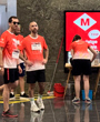 284 atletas participaron en la segunda cronoescalada solidaria en el metro de Barcelona