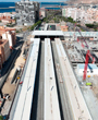 Adif impulsa la integraci�n ferroviaria en Almer�a con el montaje de m�s de dos kil�metros de v�a