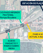 Supresi�n de un paso a nivel en Fla��, en Girona, mediante la construcci�n de dos pasos inferiores