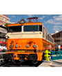 Recuperada la hist�rica decoraci�n de pintura en una locomotora  de la serie 269 de Alsa para trenes tur�sticos