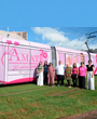 El Tranv�a de Tenerife se viste de rosa para promover la prevenci�n del c�ncer de mama