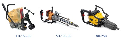 BATTERY-POWERED RAIL TOOLS LD-16B-RP & SD-19BR-RP