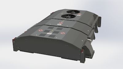 Sistema HVAC de Sala S205 con bomba de calor para trenes EMU, utilizando refrigerante sintético de bajo GWP