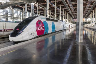 High-speed train service between Madrid and Barcelona with stops in Zaragoza and Tarragona, Valencia, Albacete and Alicante