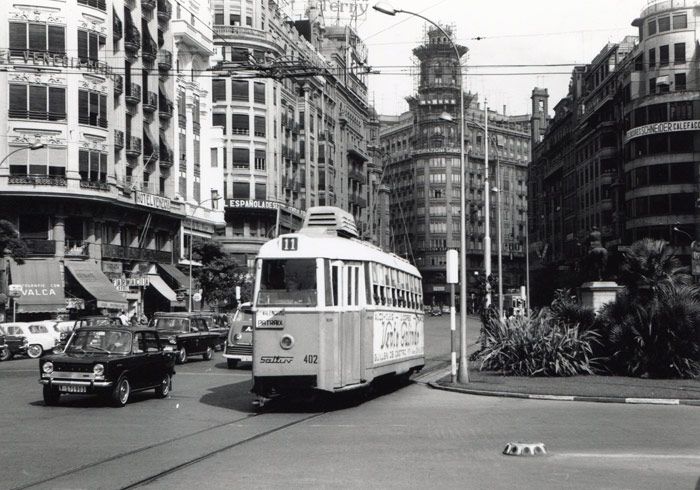 En 1964 Saltuv se hizo cargo de los transportes urbanos de Valencia. Fotografía de Christian Buisson.