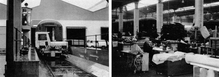 Se inaugura en 1981 el nuevo taller de remolcado de Málaga Los Prados para atender el material 8000.