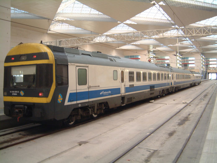 Electrotrén 448-026 realizando el intercity 209 procedente de Logroño con destino Madrid-Chamartín