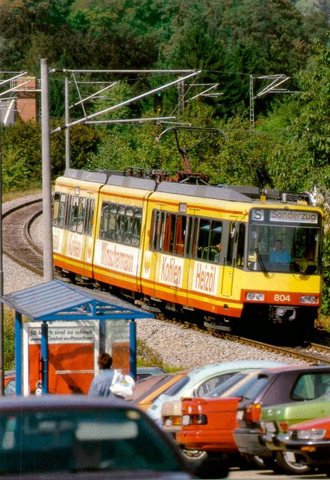 Sistema de ABB de tranvía compatible para redes ferroviaria y urbana en servicio en Alemania en 1994.