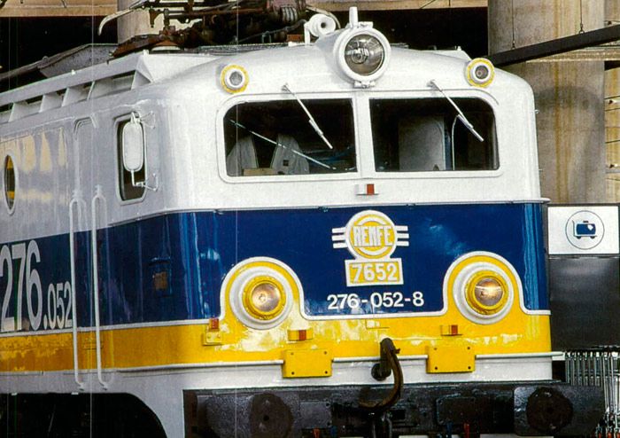 Locomotora "francesa" serie adquirida por Renfe a partir de 1956 para impulsar las electrificaciones a 3.000 voltios.